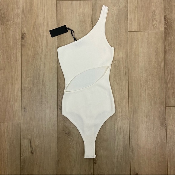 H:ours Celina Bodysuit in Ivory Size S - Picture 2 of 11